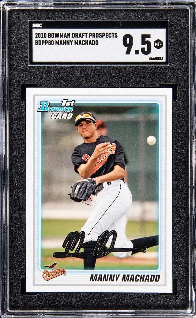 2010 Bowman Draft Manny Machado Prospects #BDPP80 card image