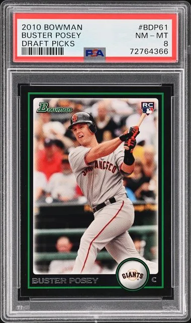 2010 Bowman Draft Picks Buster Posey #BDP61 card image