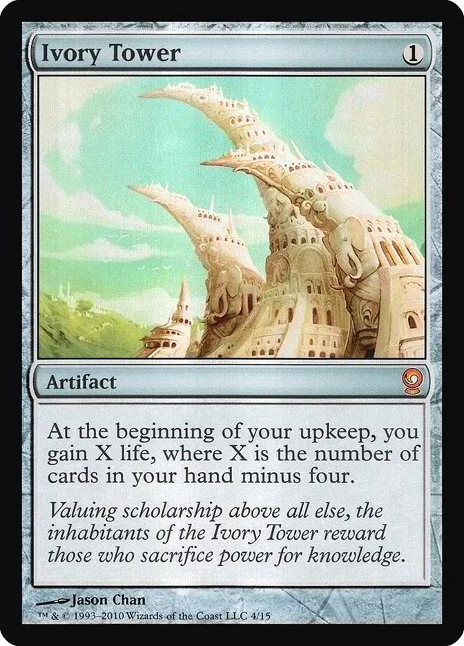 2010 From the Vault: Relics Ivory Tower mythic #4 unlisted card image