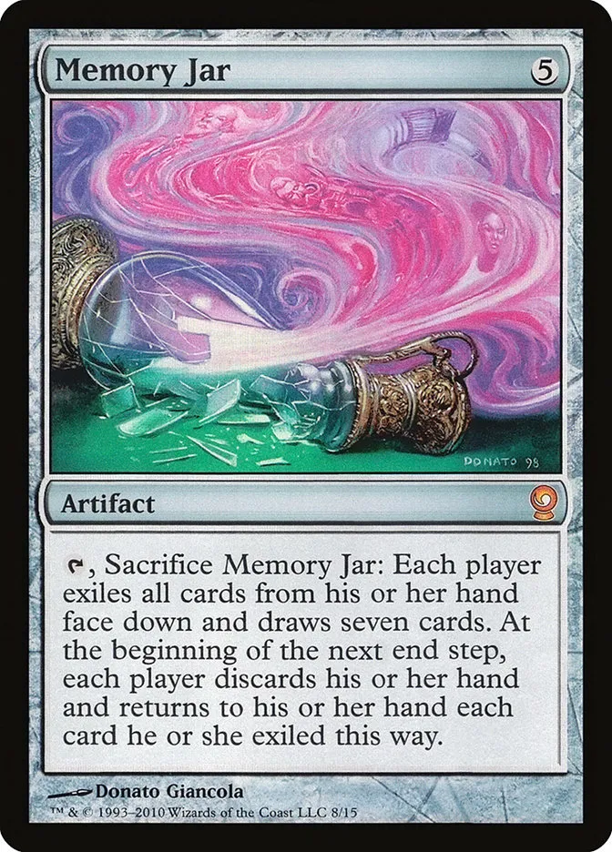 2010 From the Vault: Relics Memory Jar mythic #8 unlisted card image