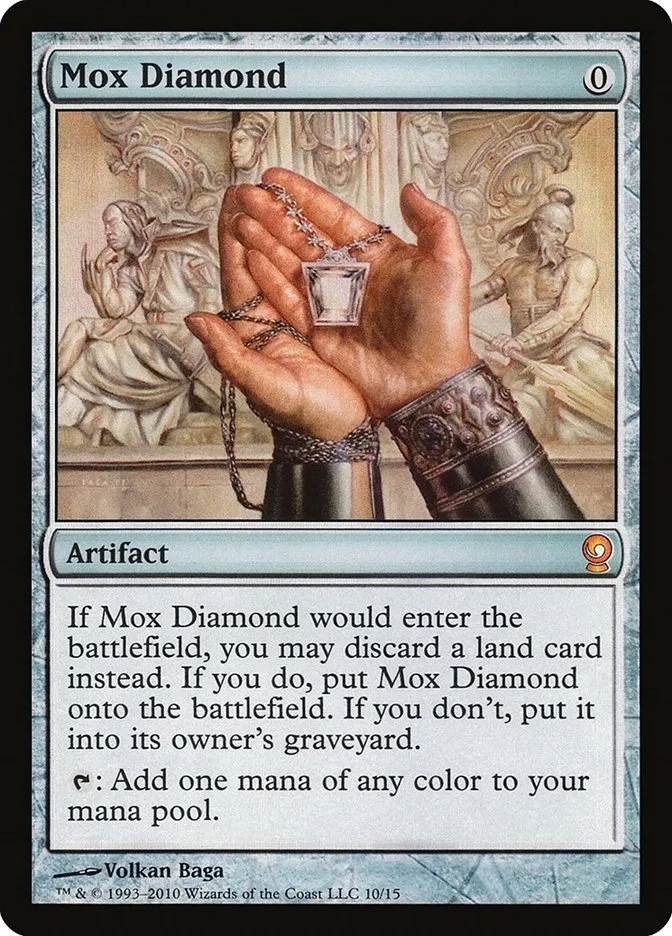 2010 From the Vault: Relics Mox Diamond mythic #10 unlisted card image