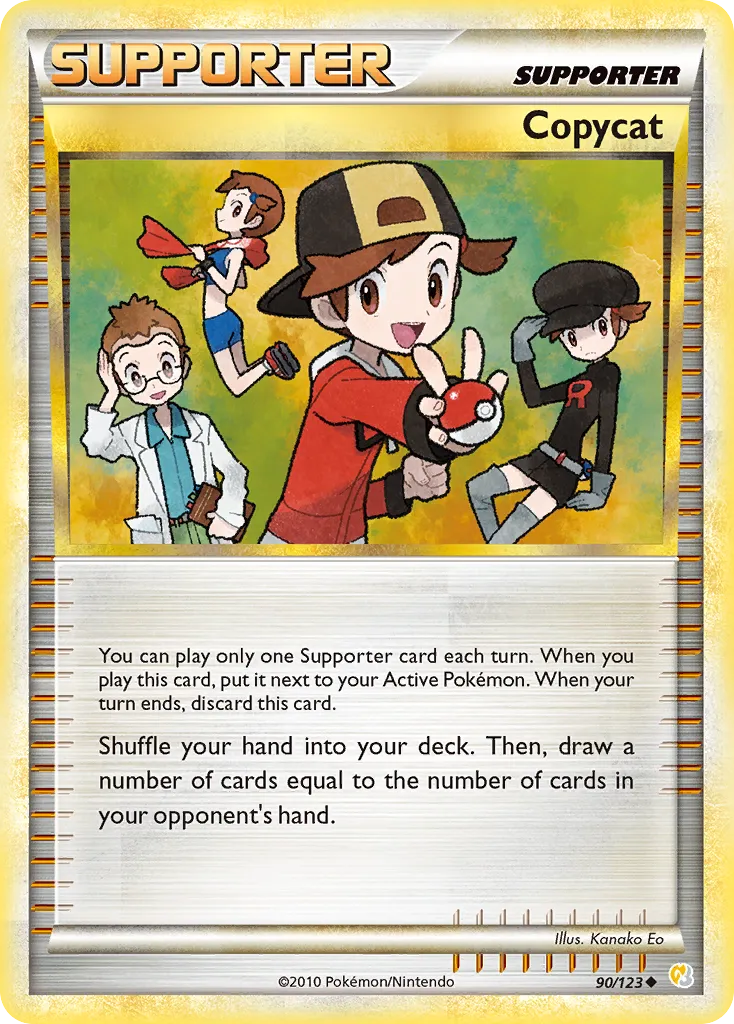 2010 HeartGold & SoulSilver Copycat Uncommon #090/123 Uncommon card image