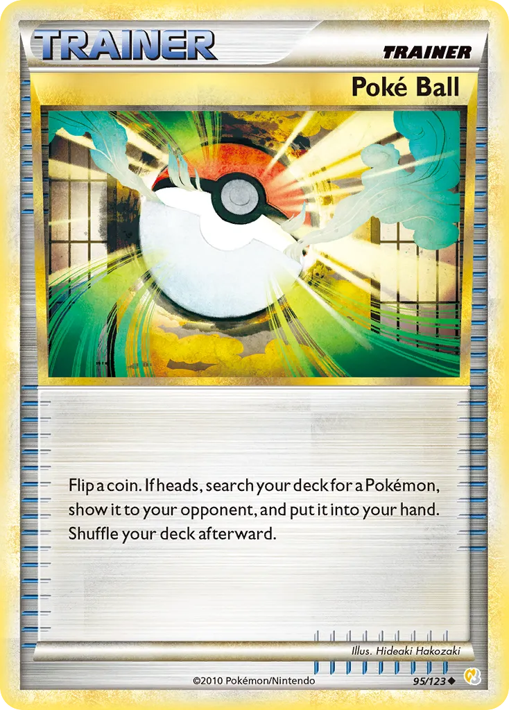 2010 HeartGold & SoulSilver Poké Ball Uncommon #095/123 Uncommon card image