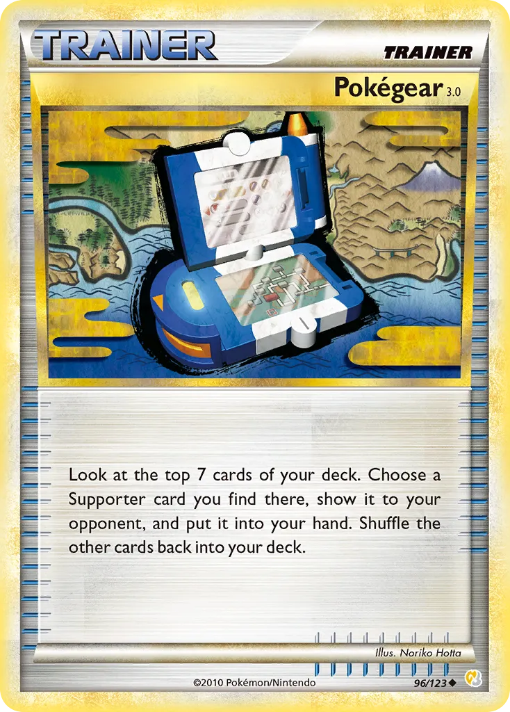 2010 HeartGold & SoulSilver Pokégear 3.0 Uncommon #096/123 Uncommon card image