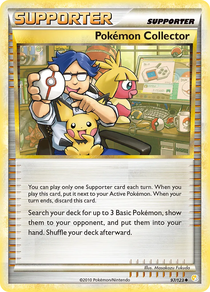 2010 HeartGold & SoulSilver Pokémon Collector Uncommon #097/123 Uncommon card image