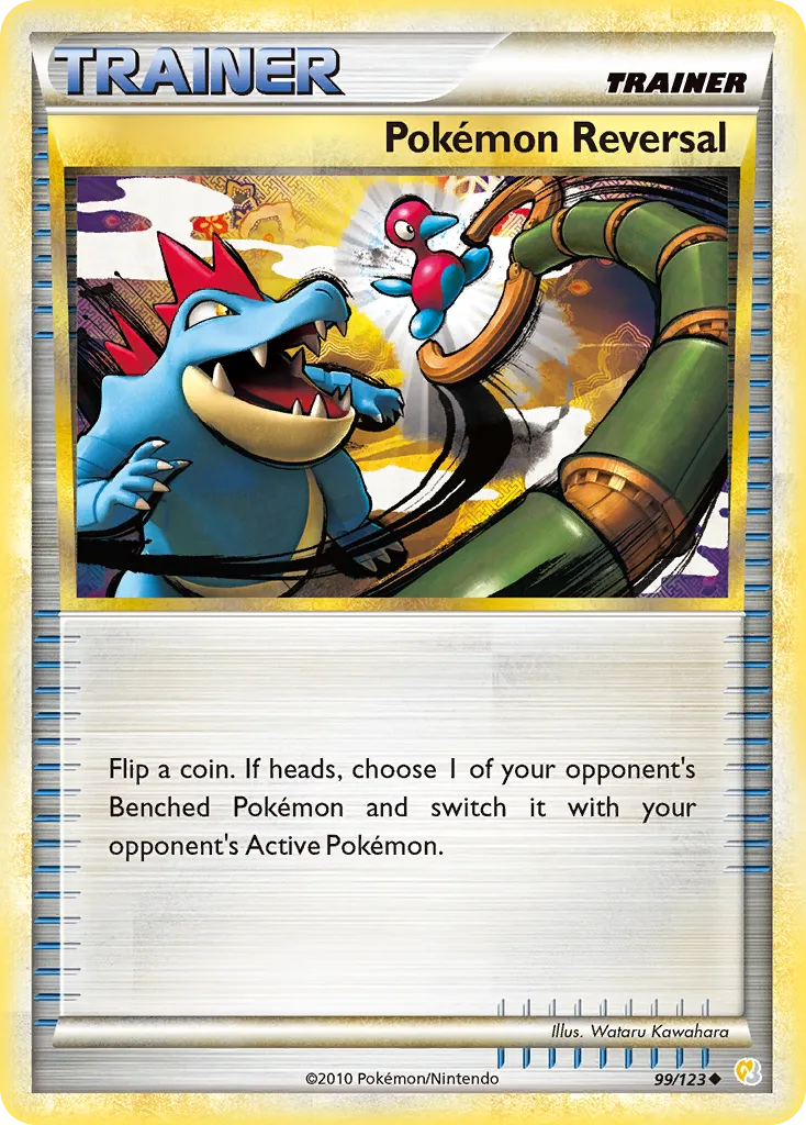 2010 HeartGold & SoulSilver Pokémon Reversal Uncommon #099/123 Uncommon card image