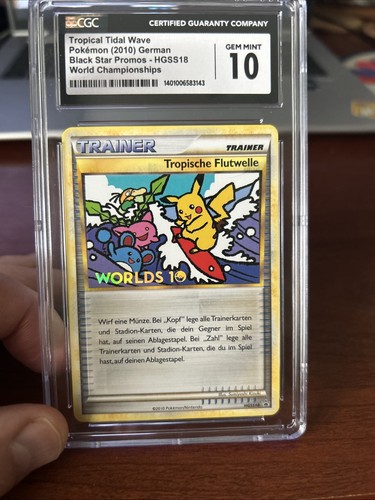 2010 HGSS Black Star Promos Tropical Tidal Wave #HGSS18 card image