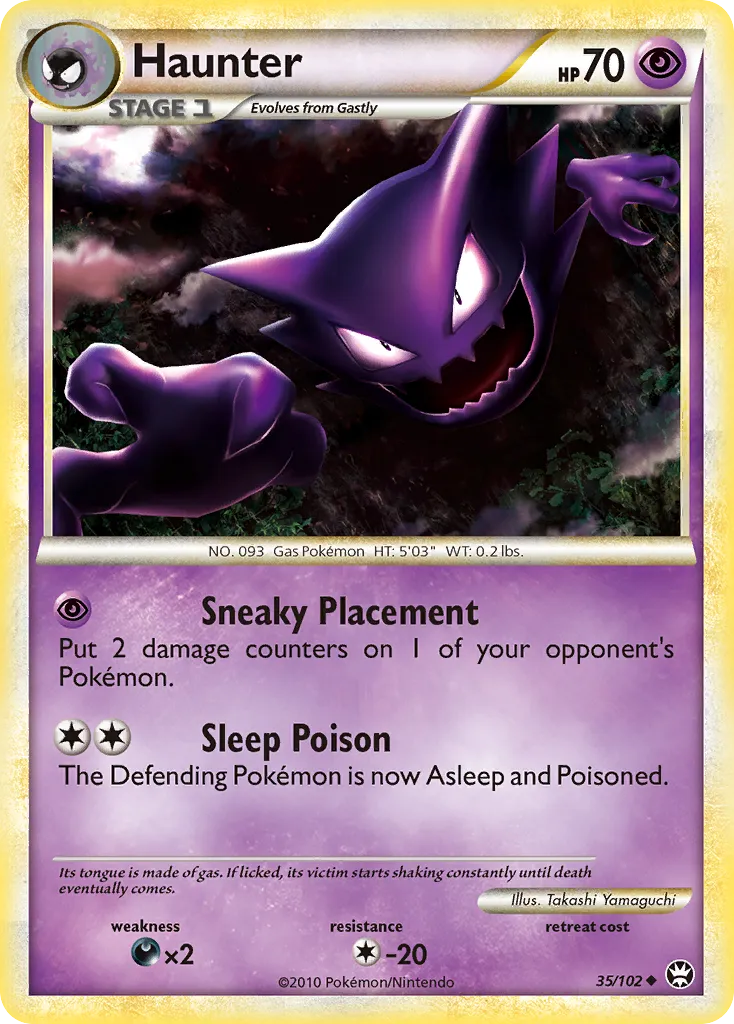 2010 HS—Triumphant Haunter #035/102 Uncommon card image