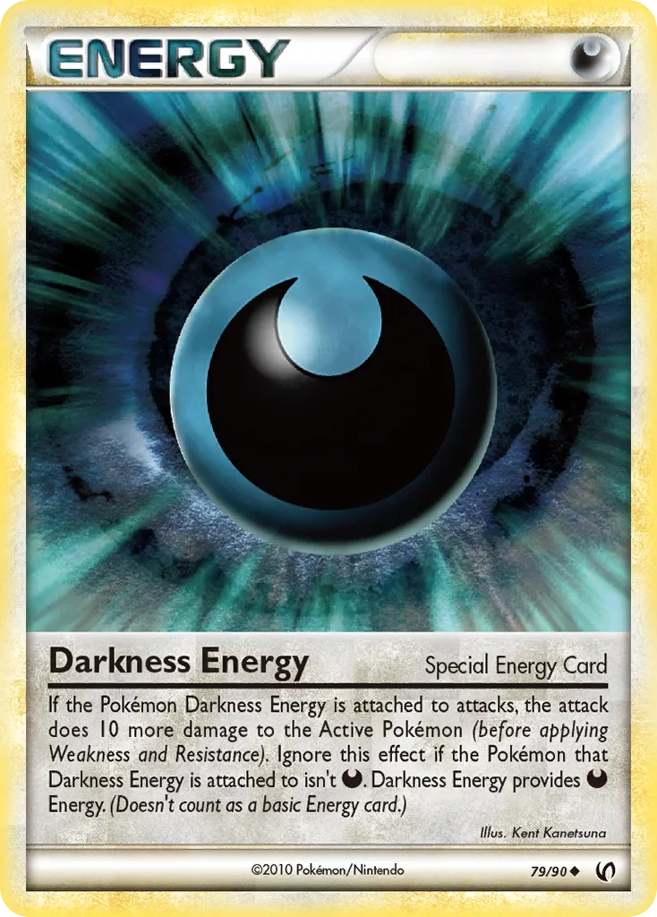 2010 HS—Undaunted Darkness Energy #79/90 Uncommon card image