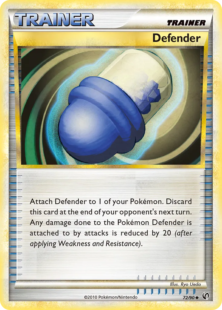 2010 HS—Undaunted Defender Uncommon #72/90 Uncommon card image