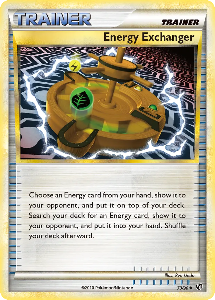 2010 HS—Undaunted Energy Exchanger #73/90 Uncommon card image