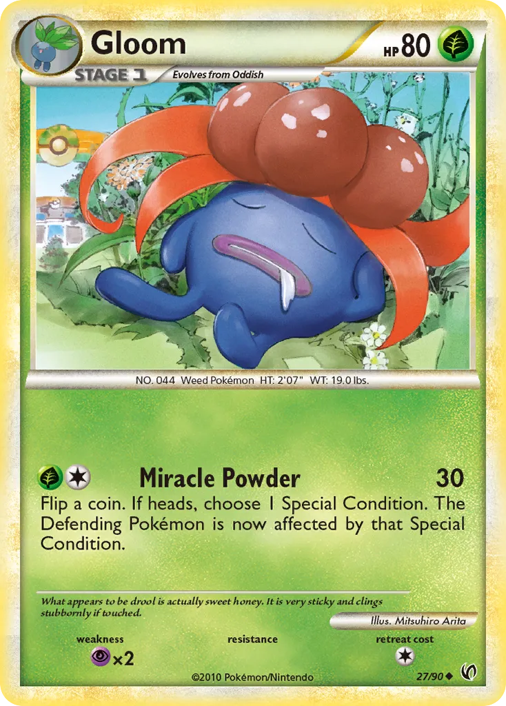 2010 HS—Undaunted Gloom Uncommon #27/90 Uncommon card image
