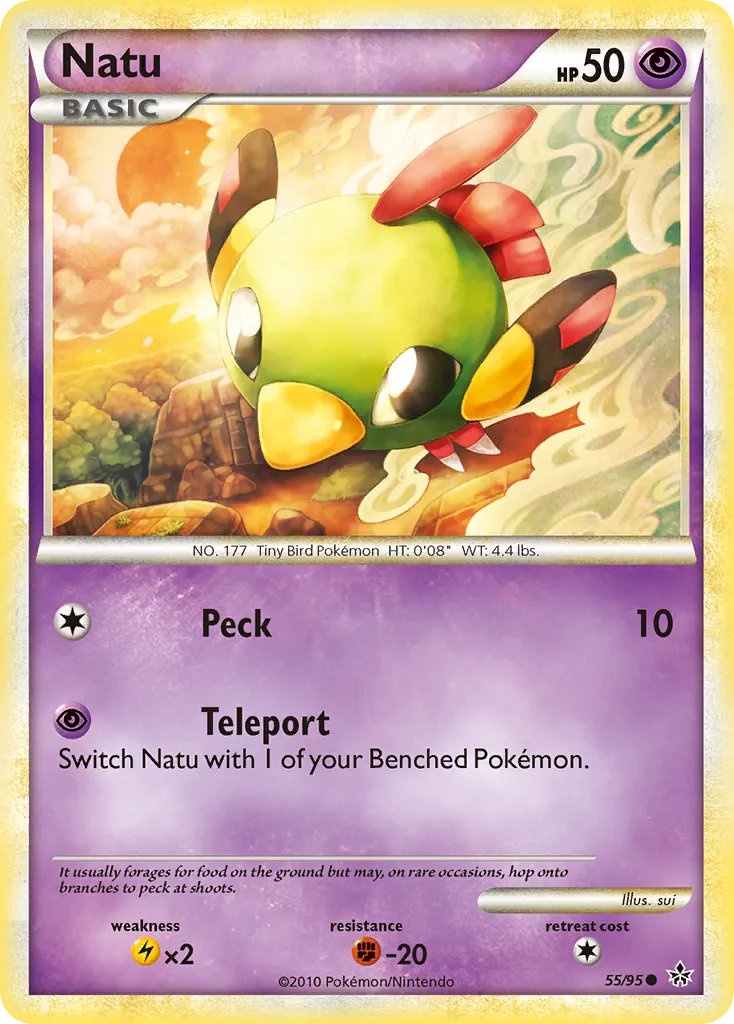 2010 HS—Unleashed Natu Common #55/95 Common card image