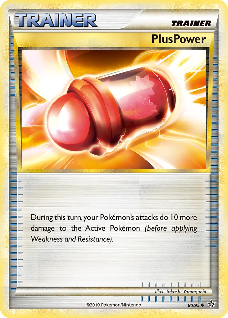 2010 HS—Unleashed PlusPower Uncommon #80/95 Uncommon card image