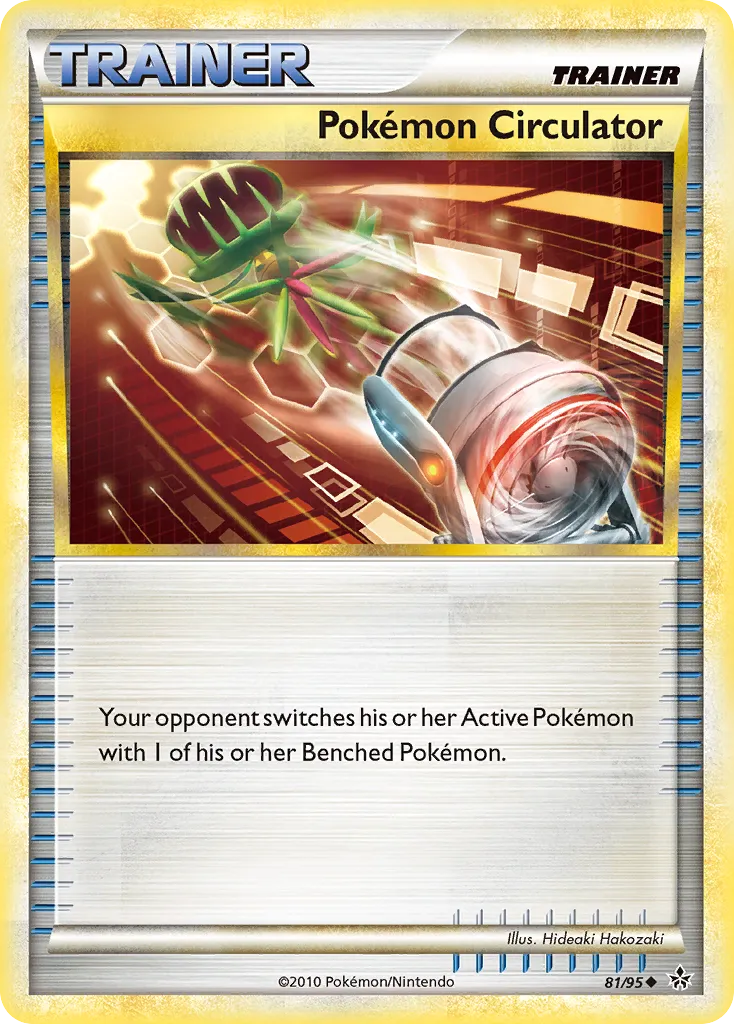2010 HS—Unleashed Pokémon Circulator Uncommon #81/95 Uncommon card image