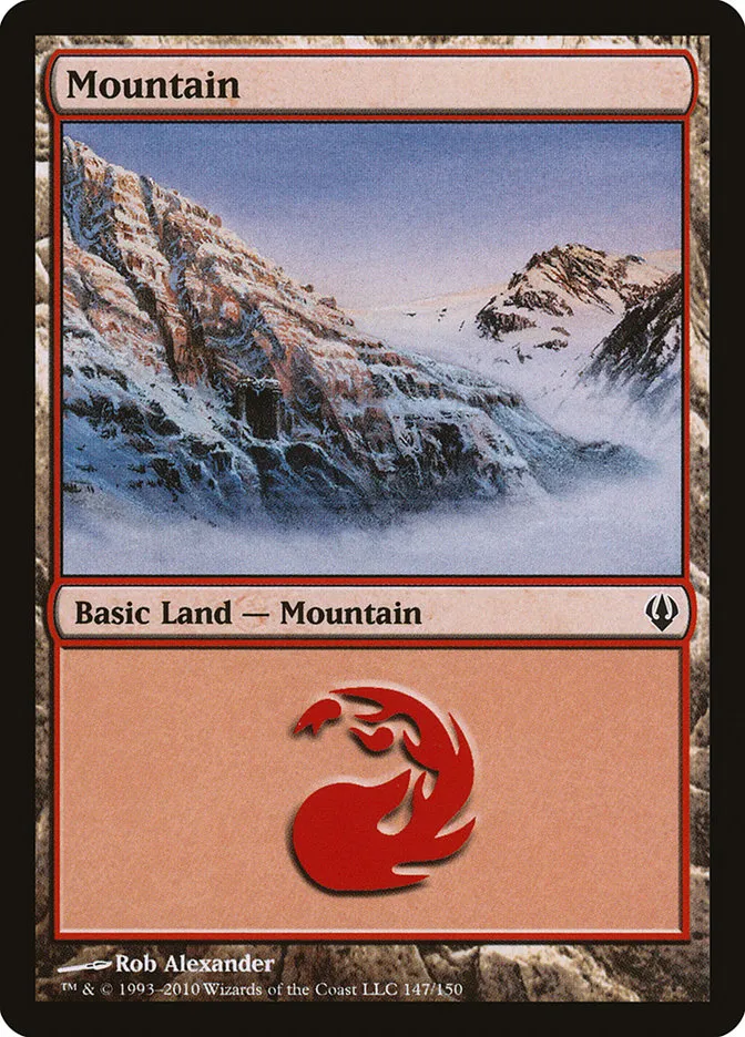 2010 Archenemy Mountain common #147 common card image