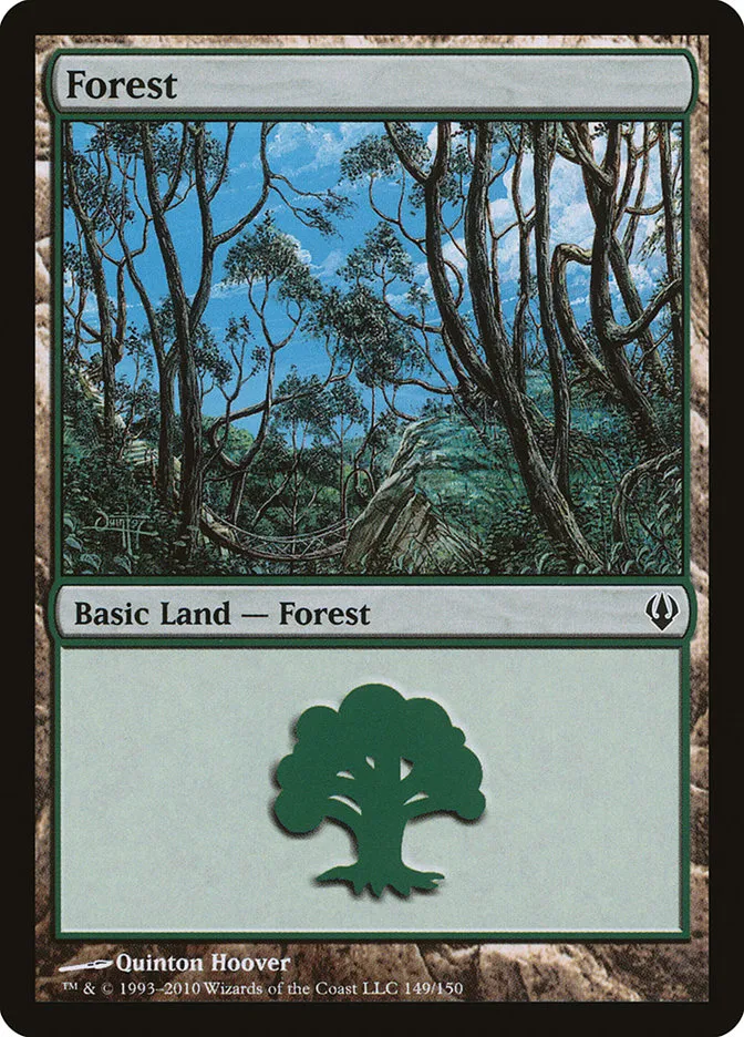 2010 Archenemy Forest common #149 common card image
