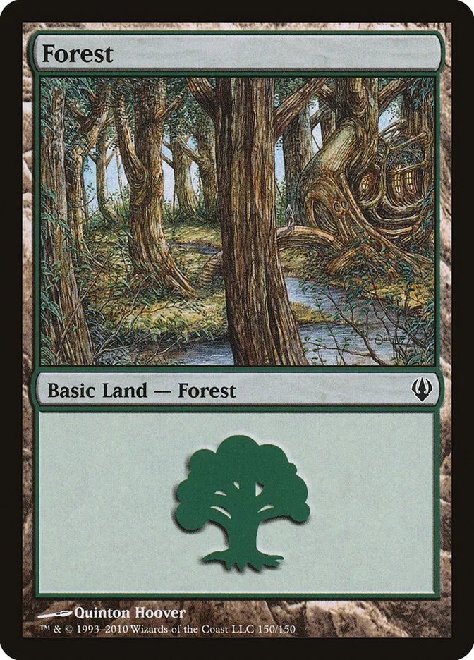 2010 Archenemy Forest common #150 common card image