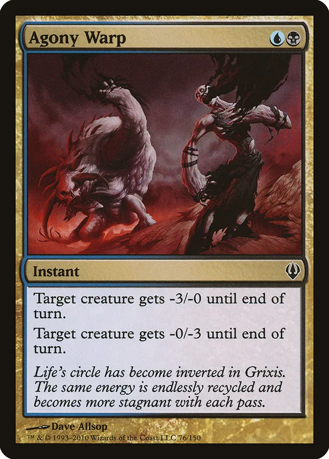 2010 Archenemy Agony Warp common #76 common card image