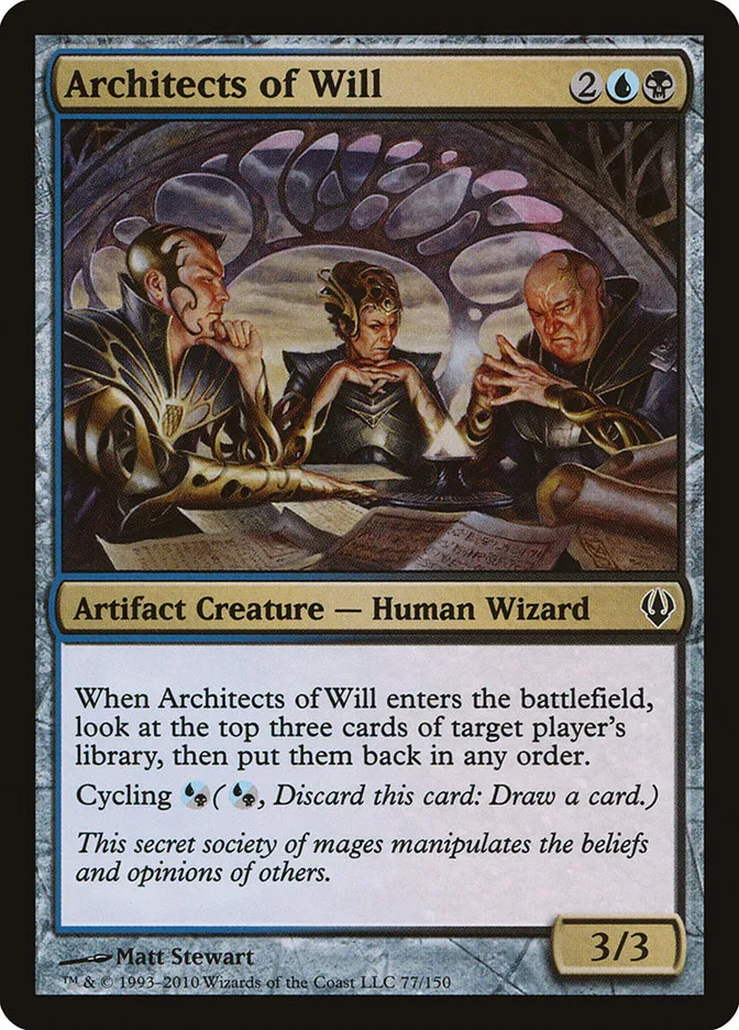 2010 Archenemy Architects of Will #77 common card image