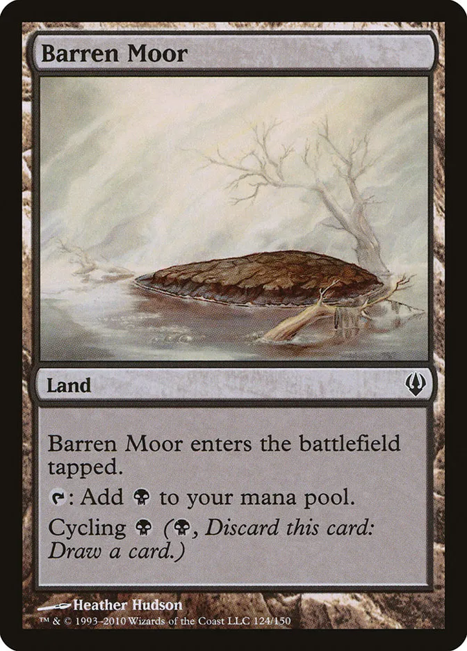 2010 Archenemy Barren Moor common #124 common card image