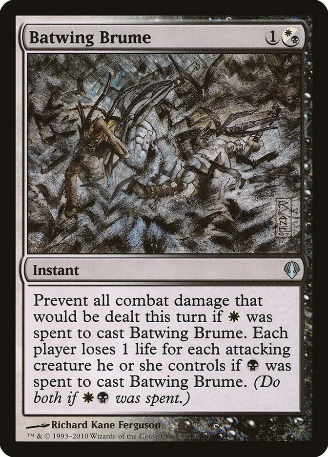 2010 Archenemy Batwing Brume uncommon #80 uncommon card image