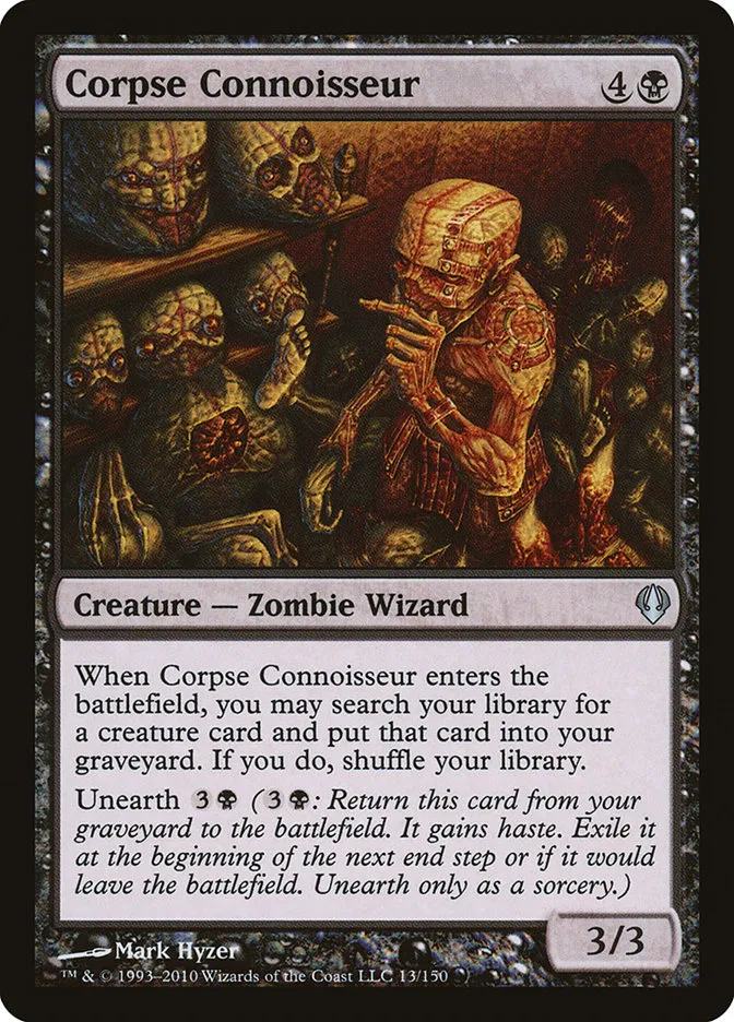2010 Archenemy Corpse Connoisseur #13 uncommon card image