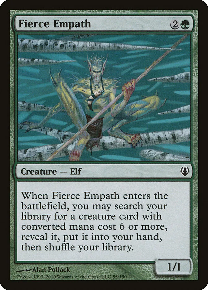 2010 Archenemy Fierce Empath common #55 common card image