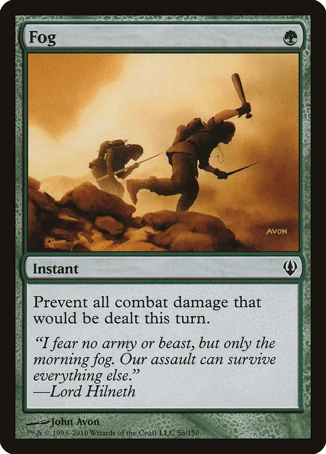 2010 Archenemy Fog common #56 common card image