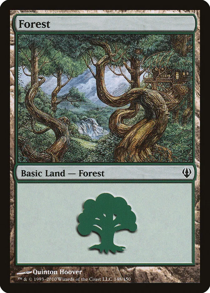 2010 Archenemy Forest common #148 common card image