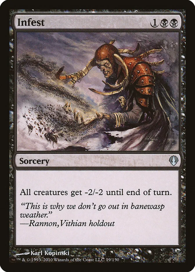 2010 Archenemy Infest uncommon #19 uncommon card image