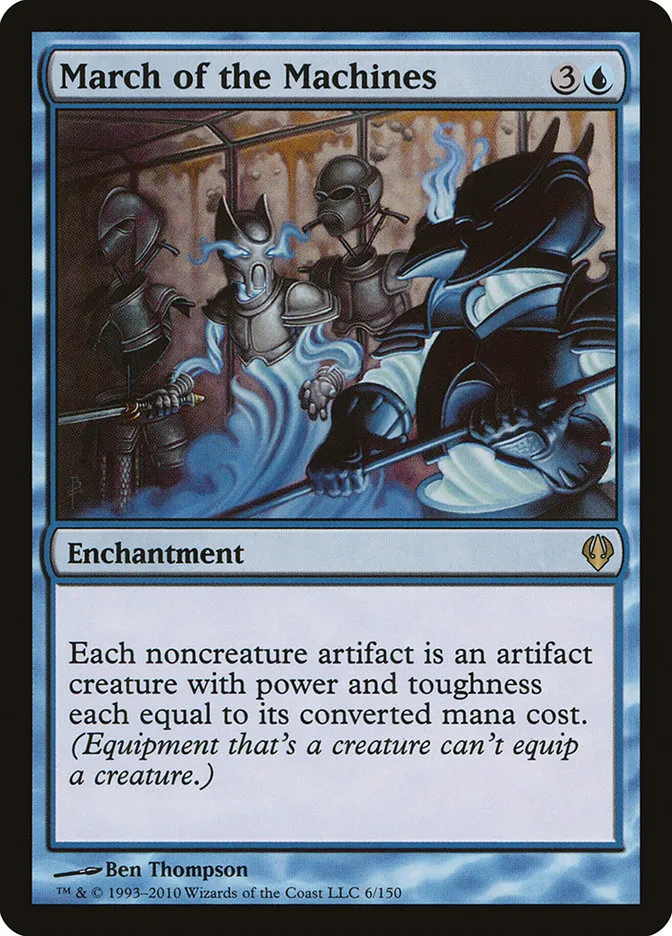 2010 Archenemy March of the Machines #6 rare card image