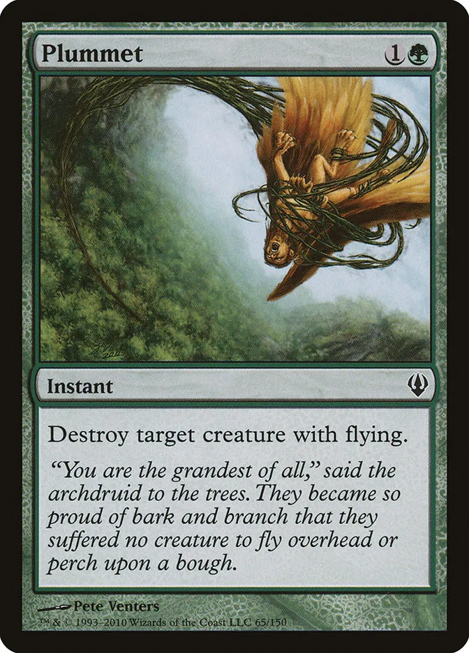 2010 Archenemy Plummet common #65 common card image