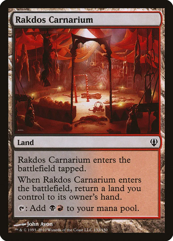 2010 Archenemy Rakdos Carnarium common #132 common card image
