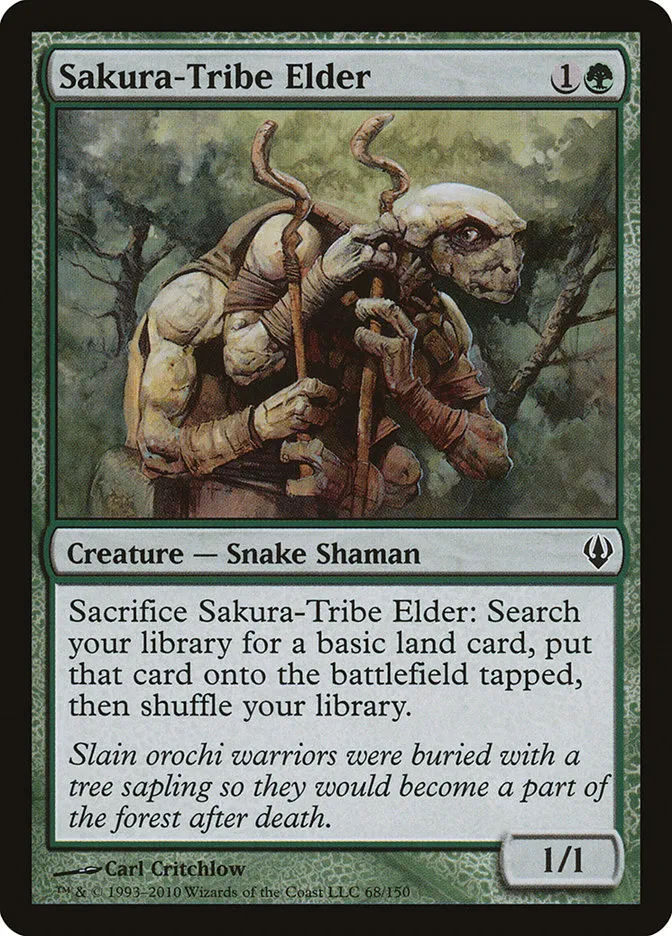 2010 Archenemy Sakura-Tribe Elder common #68 common card image