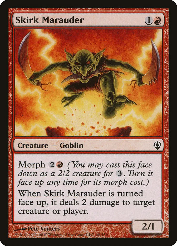 2010 Archenemy Skirk Marauder common #48 common card image