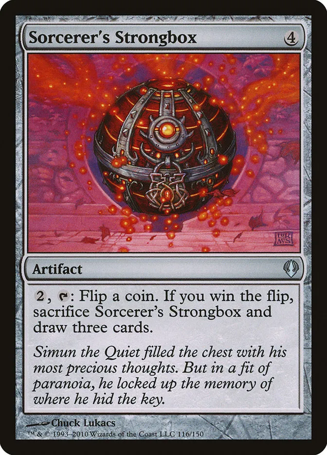 2010 Archenemy Sorcerer's Strongbox #116 uncommon card image