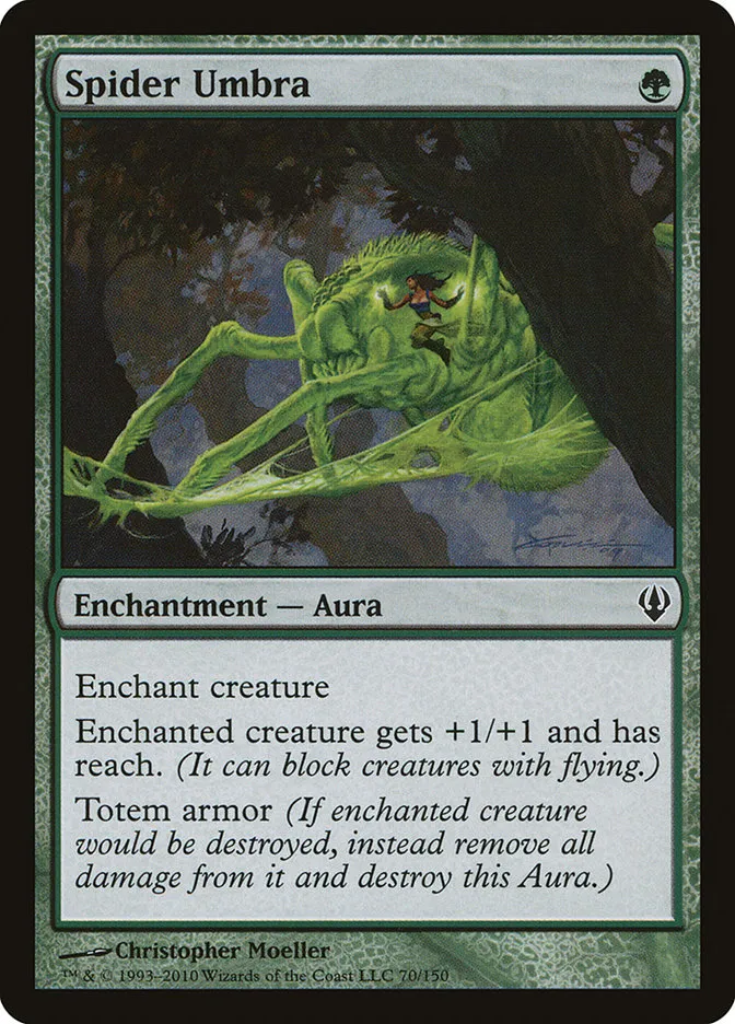 2010 Archenemy Spider Umbra common #70 common card image