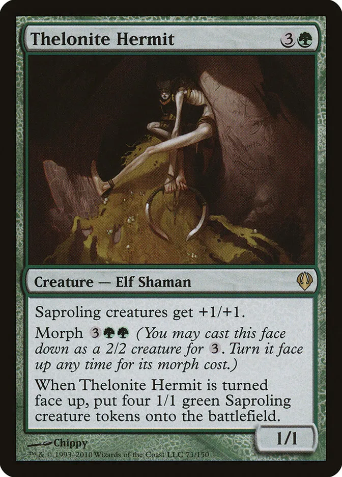 2010 Archenemy Thelonite Hermit #71 rare card image