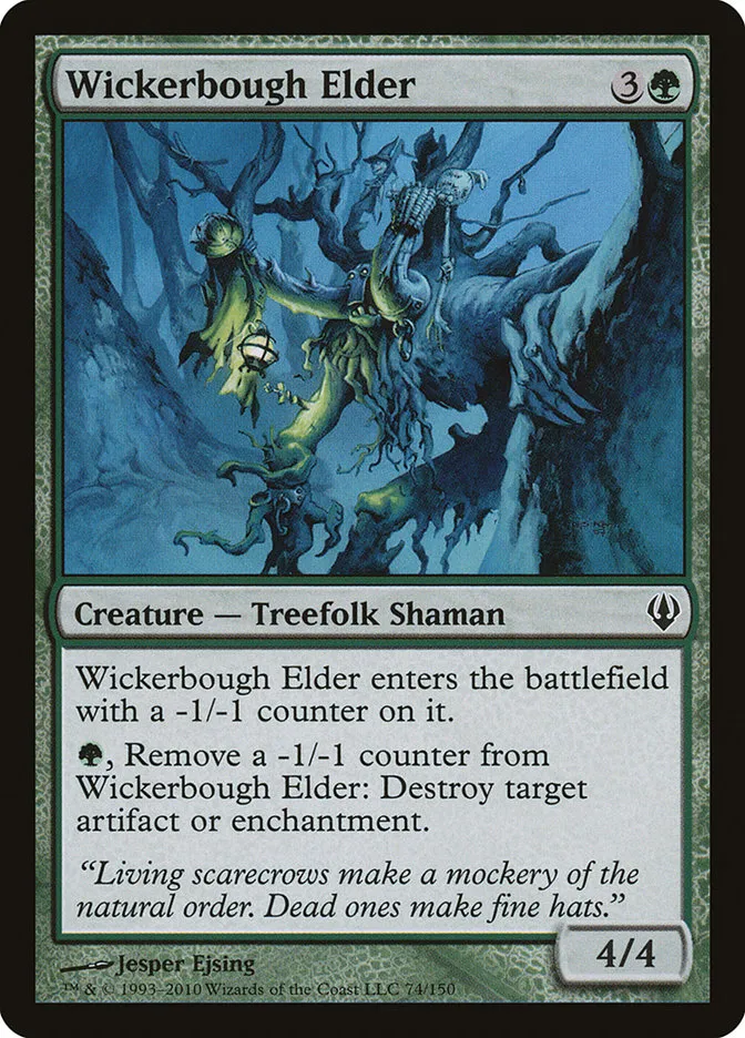 2010 Archenemy Wickerbough Elder common #74 common card image