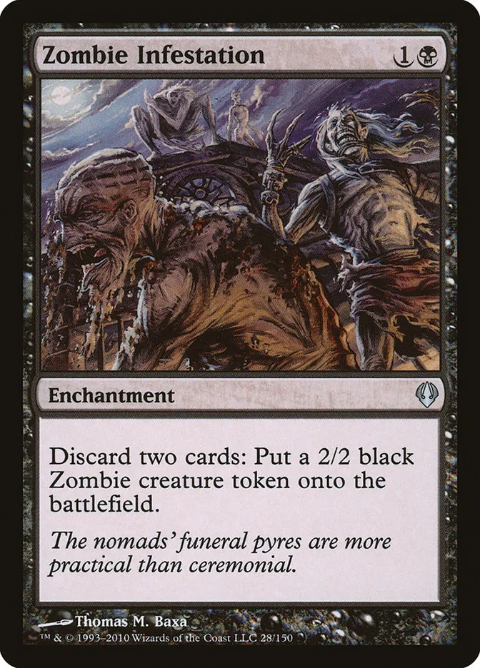 2010 Archenemy Zombie Infestation uncommon #28 uncommon card image