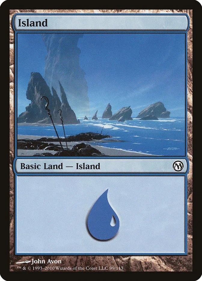 2010 Duels of the Planeswalkers Island #99 common card image