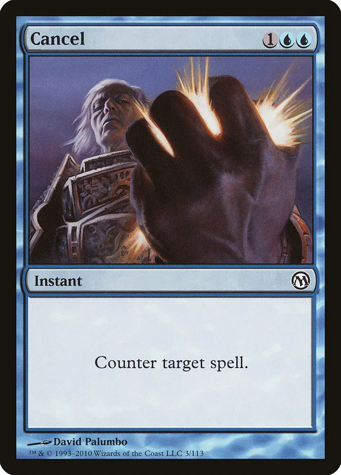 2010 Duels of the Planeswalkers Cancel #3 common card image