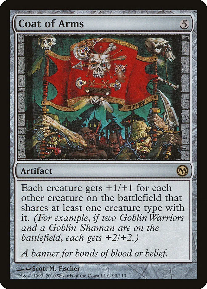 2010 Duels of the Planeswalkers Coat of Arms #90 rare card image