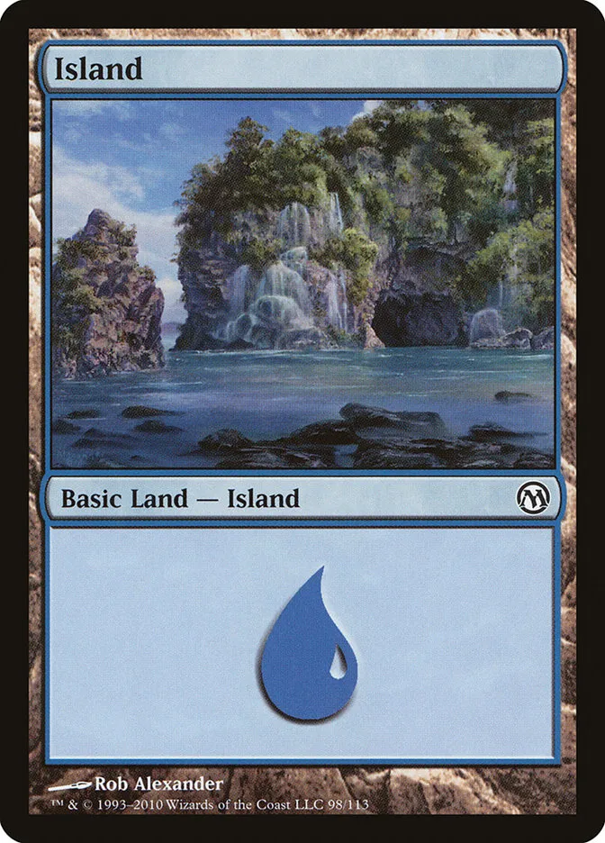 2010 Duels of the Planeswalkers Island #98 common card image