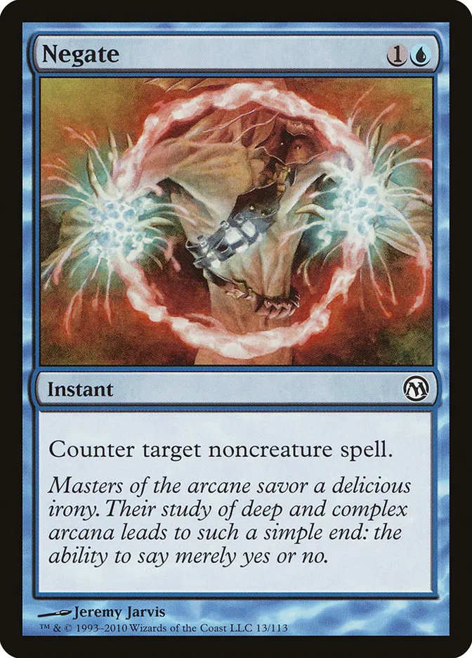 2010 Duels of the Planeswalkers Negate #13 common card image