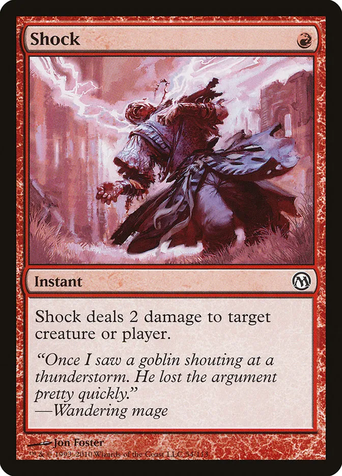 2010 Duels of the Planeswalkers Shock #54 common card image
