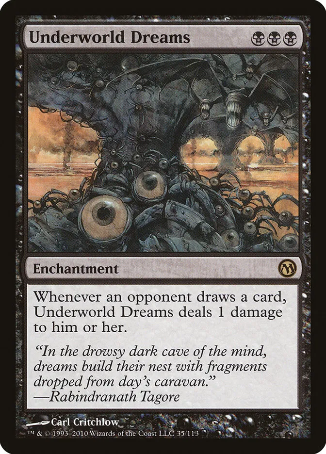 2010 Duels of the Planeswalkers Underworld Dreams #35 rare card image