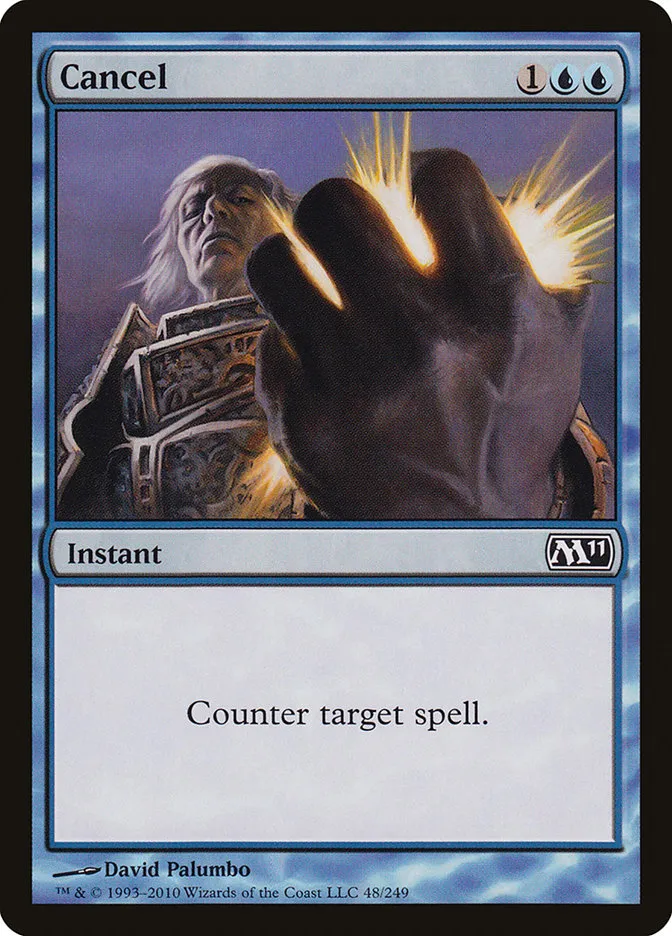 2010 Magic 2011 Cancel common #48 common card image
