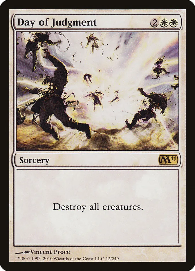 2010 Magic 2011 Day of Judgment #12 rare card image
